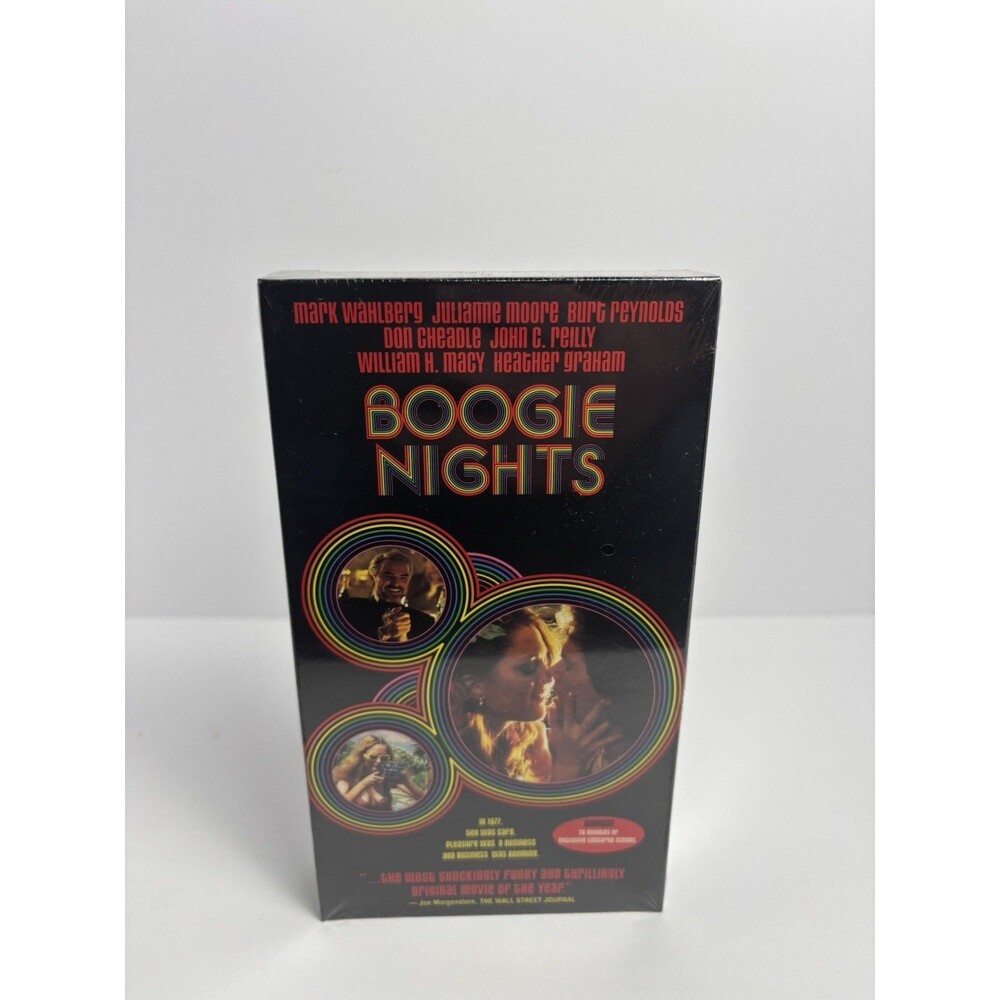Boogie Nights VHS 1998 Mark Wahlberg **SEALED NEW**